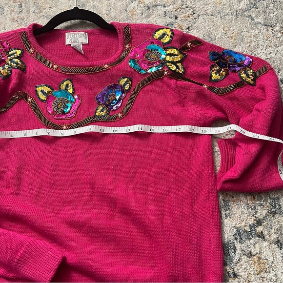 VTG Lindsey Blake sweater with sequins - Picture 6 of 6